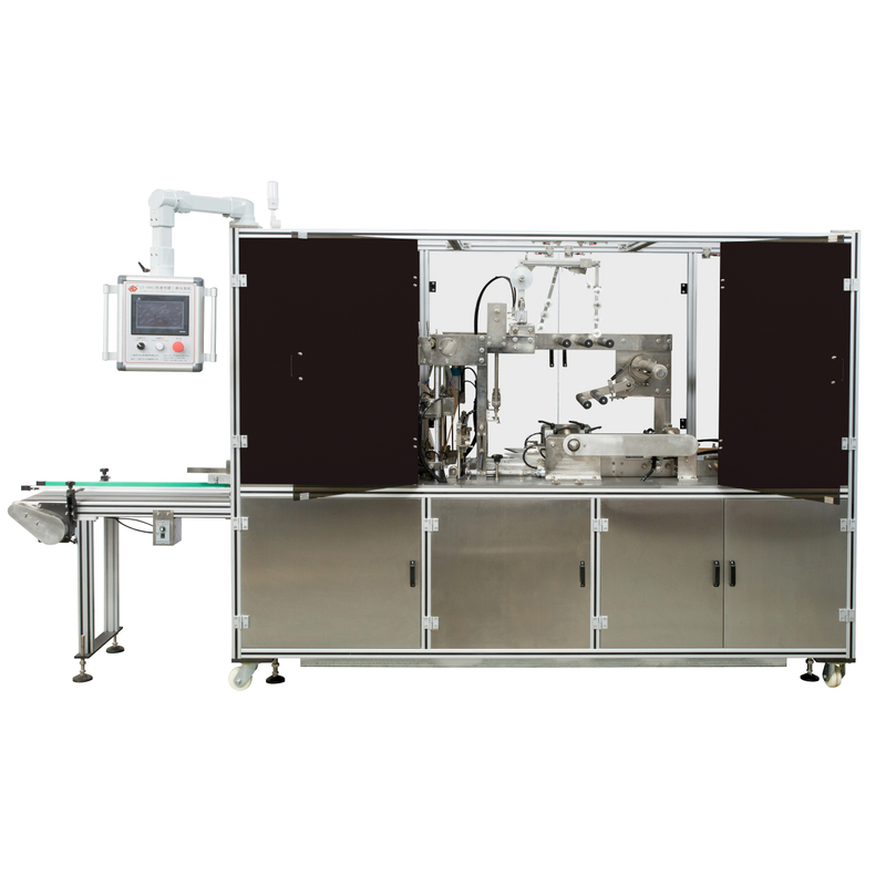 Different Size Box Cellophane Automatic Overwrapping Machine LS-300J