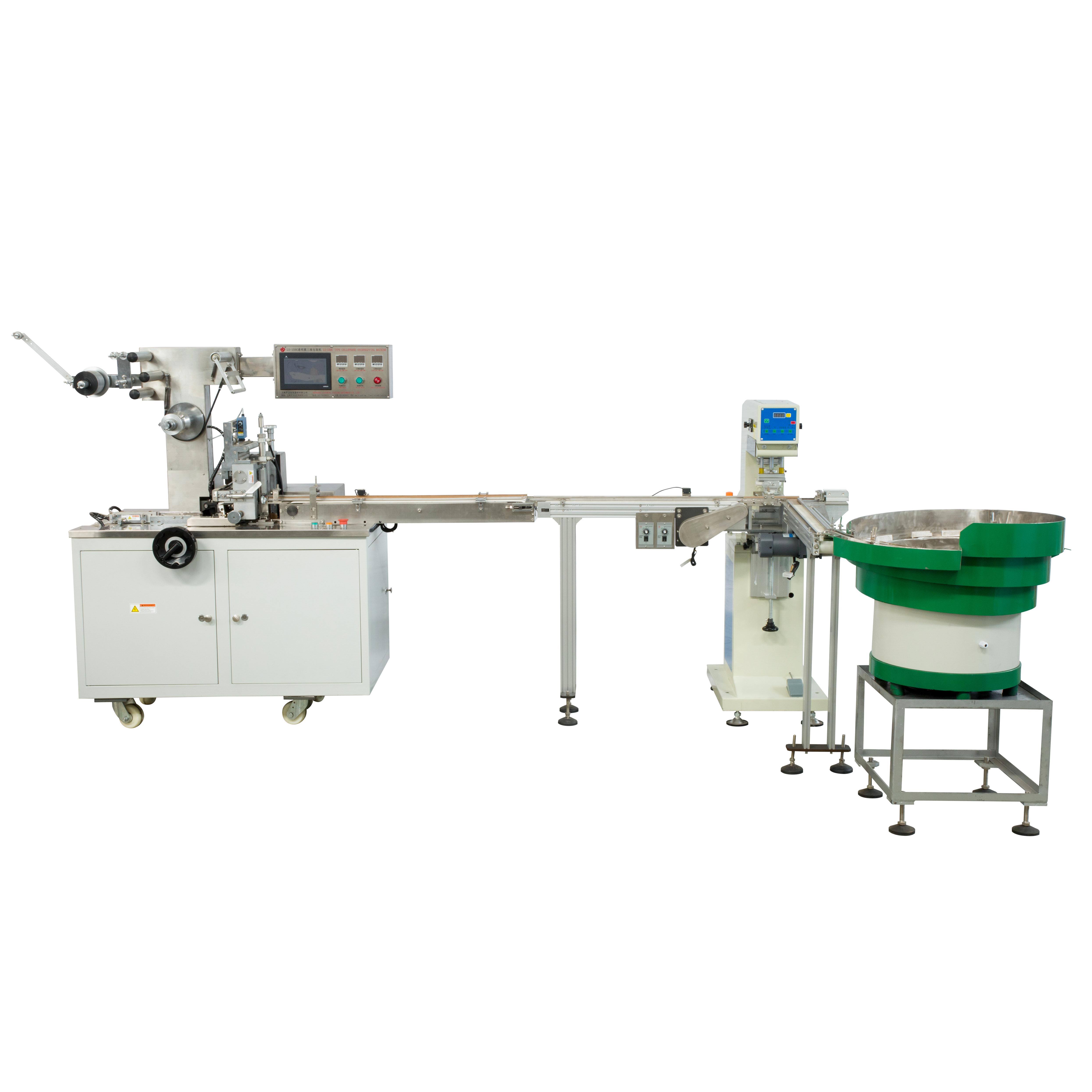 Eraser Pad Printing And Overwrapping Machine