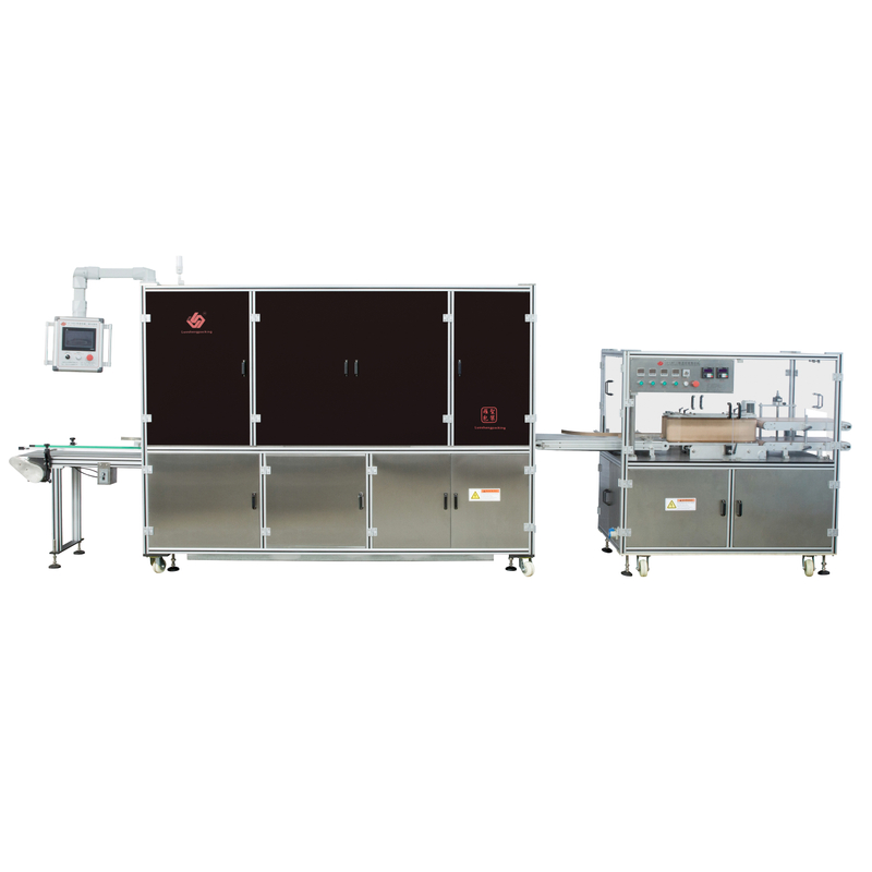 Different Size Box Cellophane Automatic Overwrapping Machine LS-300J