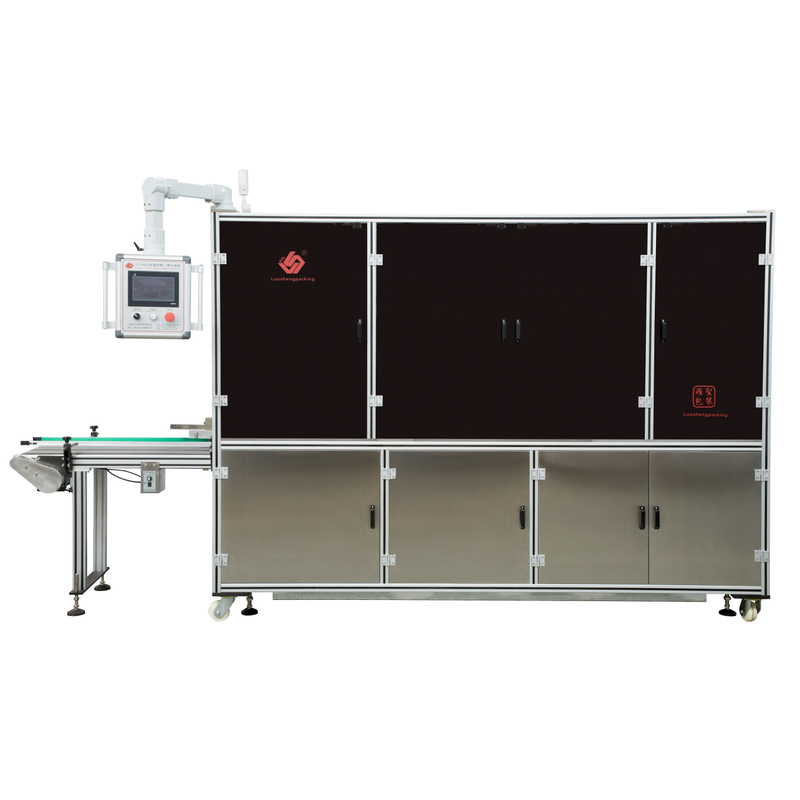 Different Size Box Cellophane Automatic Overwrapping Machine LS-300J