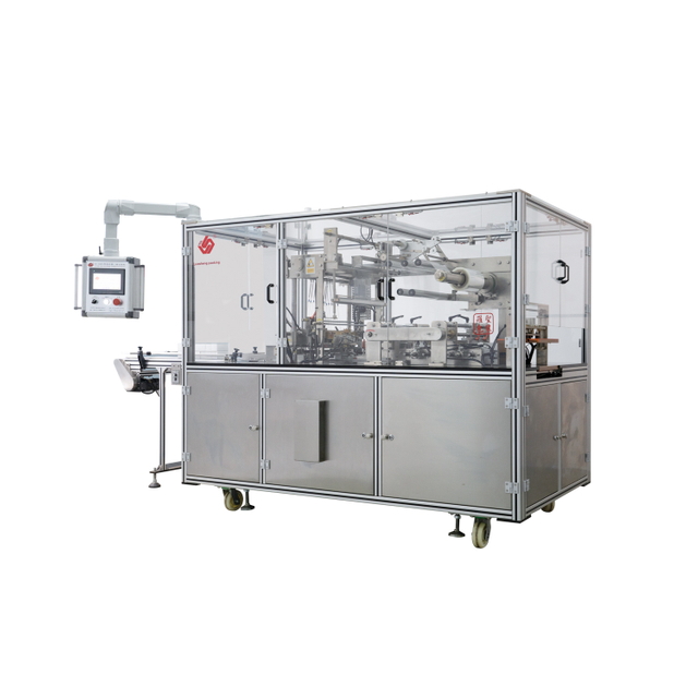 LS-300S automatic overwrapping machine with tear tape